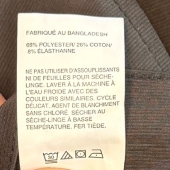 NWT PGA Tour Course Comfort, 4-Way Stretch, Black, Size 38 - Picture 8 of 11